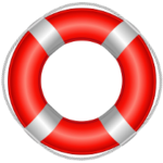 red life buoy